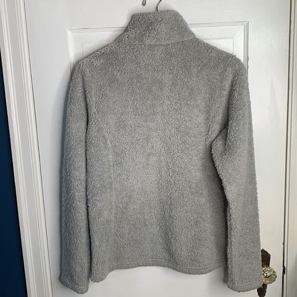 Patagonia Women's Salt Grey Los Gatos 1/4-Zip Fleece Pullover W-845 Sz M - Picture 10 of 11